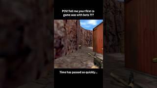 Nostalgia playing cs.16 with bots before internet #cs16 #memories #gaming #nostalgia