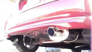 Megan Racing M-OE Muffler on a Honda Civic