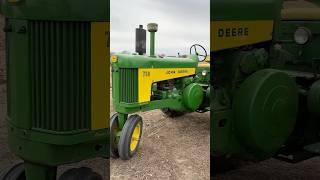 TAKING THE 730 OUT FOR A DRIVE #shorts #johndeere #730 #antique #tractor #farming