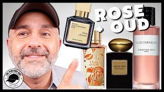 TOP 15 ROSE & OUD FRAGRANCES | Favorite Rose And Oud Perfumes Ranked