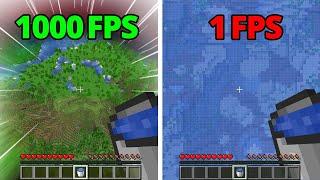 MLG water bucket with 1000 fps vs 1 fps