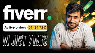 Get Your 1st Order on Fiverr in Just 1 Week | Apply These 5 Tips