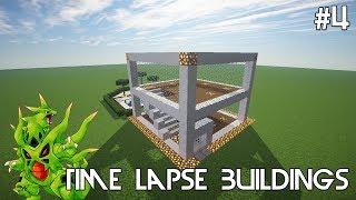 #4 - Minecraft - Time Lapse Buildings - Essential Modern House