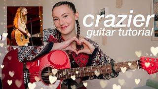 Taylor Swift Crazier Guitar Tutorial // Nena Shelby