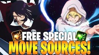 FREE MIND & TECHNIQUE SPECIAL MOVE SOURCE! END-OF-YEAR POINT EVENT! Bleach: Brave Souls!