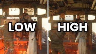 Metro Exodus - LOW vs HIGH Graphics Settings Test