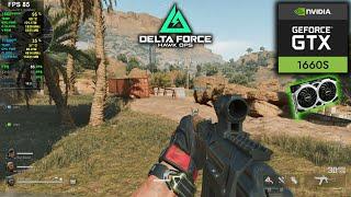 GTX 1660 SUPER | Delta Force Performance Test in 1080p