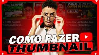  [2022] COMO FAZER THUMBNAIL PARA YOUTUBE (PROGRAMA IGUAL PHOTOSHOP E GRÁTIS) COMO FAZER THUMBNAIL