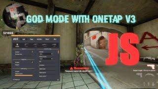 GOD MODE with onetap v3. UNHITTABLE AA /ТОП  ОБНОВА JS/LAGSYNC / *SWITCH-JITTER* (Купить в описании)