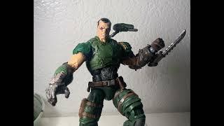 A little upgrade on my custom Doom Slayer Figures