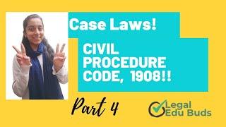 CPC Landmark Judgments | Important cases for Legal Exams | Civil Judge Exam | Civil Procedure Code