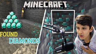 Found diamonds on my way || Minecraft Survival  