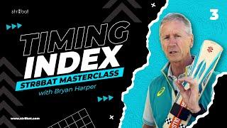 Bryan Harper Masterclass on Timing Index | str8bat Cricket Bat Sensor