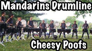 Mandarins Drumline Plays "Cheesy Poofs"