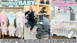 *ITS BABY TIME* Buy Buy Baby Shopping Spree  | Nursery Decor Ideas + First Time Mom MUST Haves!