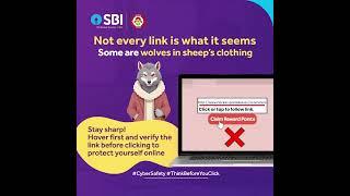 Always hover to reveal the true URL before clicking!