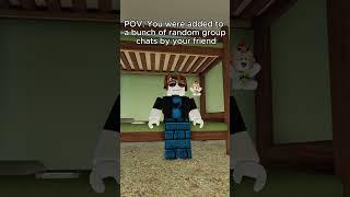 Roblox random group chats #roblox #animation #robloxanimation #robloxmoonanimator