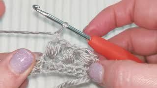 How to CROCHET Puff Stitches in a round