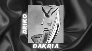 Driko - DAKRIA   (Official Audio Release) Beat by @KissesBeats