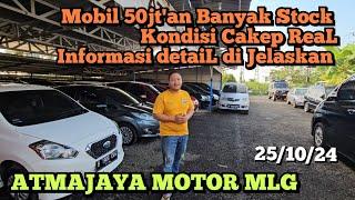 CARI MOBIL BEKAS KONDISI BAGUS CEK UPDATE STOCK ATMAJAYA MOTOR MALANG 25 oktober 2024