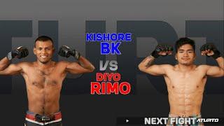 DIYO RIMO VS KISHORE B K /ATURTO 2.3 / PRO K1 BOUT/FULL MATCH