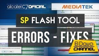 SP Flash Tool - Errors/Fixes - Drivers Mtk