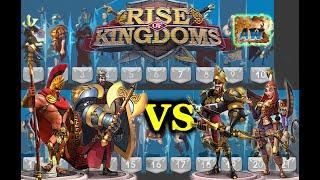 Rise of Kingdoms: Железный танк. Ричард+Леонид. Томирис смущена.