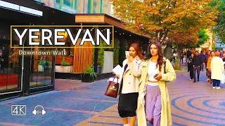 Yerevan in October: A Scenic Downtown Stroll, October 24, 2024, 4K 60fps