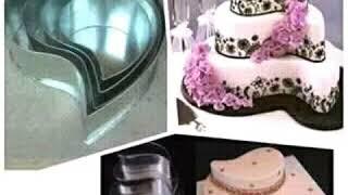 Cake tin and cutters design and samples