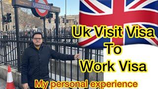 Uk visit visa to work permit | uk visit visa update 2023 | Shahzain Yasir