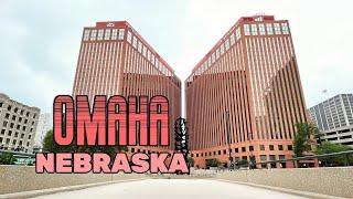 OMAHA  NEBRASKA  - Driving and  Walking Tour  in Omaha , Travel Tour, USA