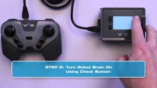 VEX IQ - Pairing the Controller & Robot Brain