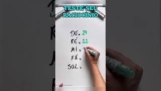 TESTE SEU RACIOCÍNIO  #matematica #raciciniologico #matemática #aulas