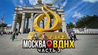 573. Москва ВДНХ. Колесо обозрение. Аттракционы. Прогулка.