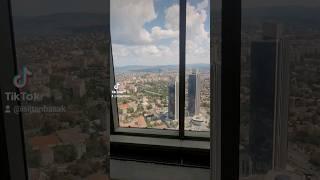 Türkiyenin en yüksek binası İstanbul sapphire manzarası #istanbul #sapphire #manzara