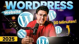 Ultimate WordPress Tutorial 2025: Build Your Site in Just 40 Minutes! 