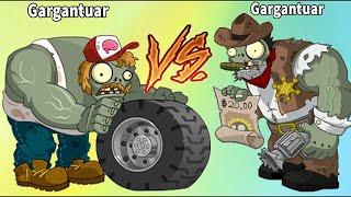 PvZ 2 TOURNAMENT All Old & New Gargantuars - Which Zombie Will Win? - Gargantuar vs Gargantuar