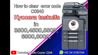 kyocera Taskalfa 5500i error code C0840   howto solve/fixed mismatch this error best solution foryou