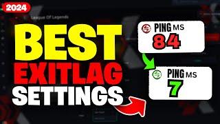  TESTED! Get 0 Ping! Best Exitlag Settings 2024 + Secret Settings 