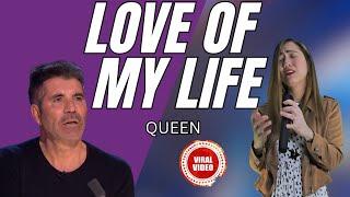 INCREDIBLE VOICE FILIPINA SINGS LOVE OF MY LIFE BY QUEEN | Standing Ovation | audition