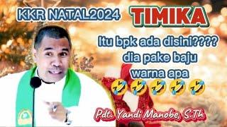 KHOTBAH NATAL 2024 DI TIMIKA//PDT.YANDI MANOBE, S.Th #renungan #khotbahnatal #natal2024