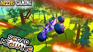 Anti-Gravity Ramp Challenge! - Scrap Mechanic (creative)