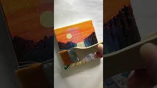 Varnish w/ me #artist #artchannel #paintingchannel #acrylic #paintings #paintingtutorial #trending