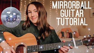 Mirrorball Guitar Tutorial // Taylor Swift folklore // Nena Shelby