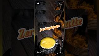 Sağlıklı içecekler,ZERDEÇAL LATTE #beslenme #diyetyemekleri #keşfet