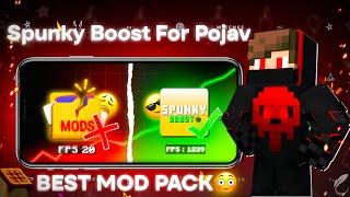 I download the best fps boost mod pack for Pojavlauncher and pc  (all versions) ‎@SpunkyInsaan20