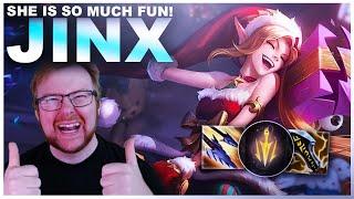 JINX IS SO MUCH FUN WHEN YOU SNOWBALL! | League of Legends