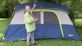 Unboxing.  8 person "Beyondhome instant tent".