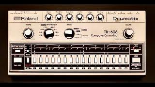 How to use a Roland TR606 Drum Machine Tutorial