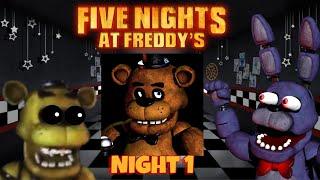 FNaF 1 Meme Passage | NIGHT 1 | SONG BY: ODETARI,6arelyhuman